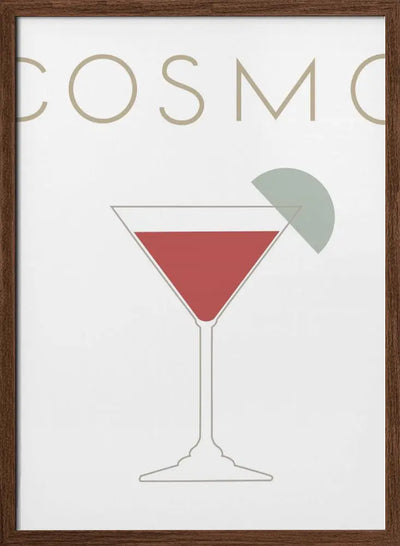 Cosmopolitan - Stretched Canvas, Poster or Fine Art Print I Heart Wall Art