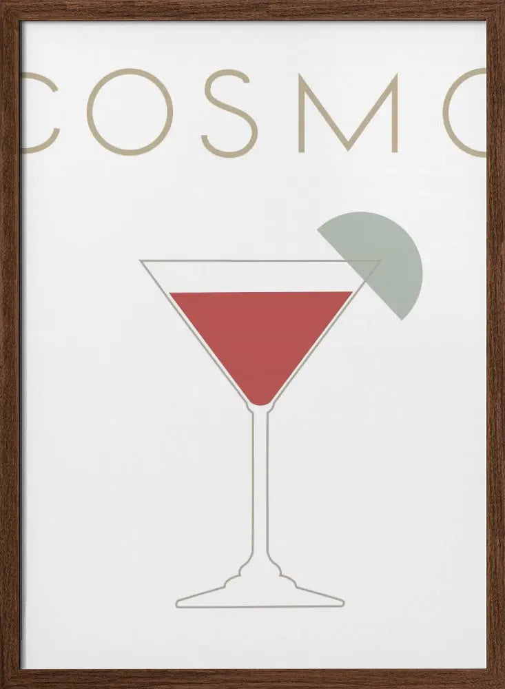 Cosmopolitan - Stretched Canvas, Poster or Fine Art Print I Heart Wall Art