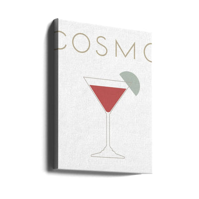 Cosmopolitan - Stretched Canvas, Poster or Fine Art Print I Heart Wall Art