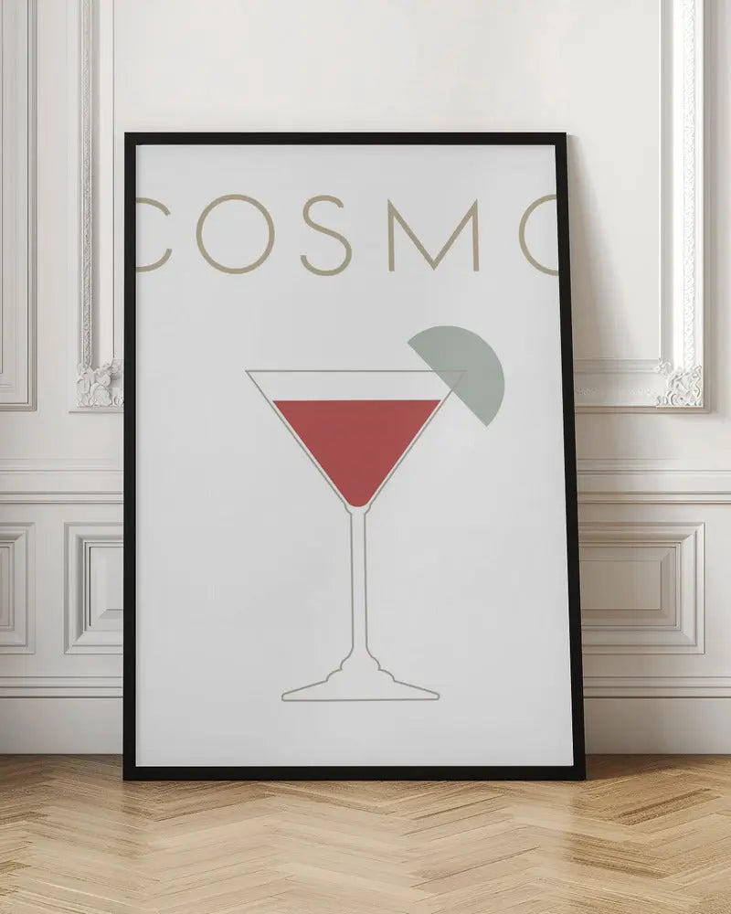 Cosmopolitan - Stretched Canvas, Poster or Fine Art Print I Heart Wall Art