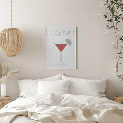 Cosmopolitan - Stretched Canvas, Poster or Fine Art Print I Heart Wall Art