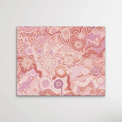 Country In Colour Edition Four -Blush-  Aboriginal Art Print By Leah Cummins I Heart Wall Art Australia