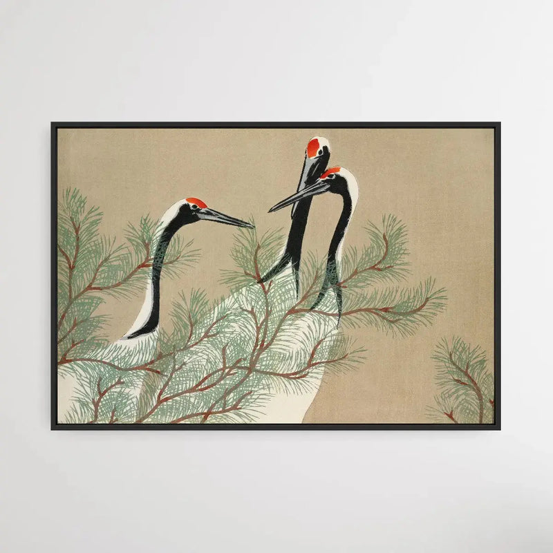 Cranes (1909) by Kamisaka Sekka I Heart Wall Art Australia