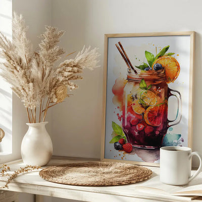 Drinks cocktail - Stretched Canvas, Poster or Fine Art Print I Heart Wall Art