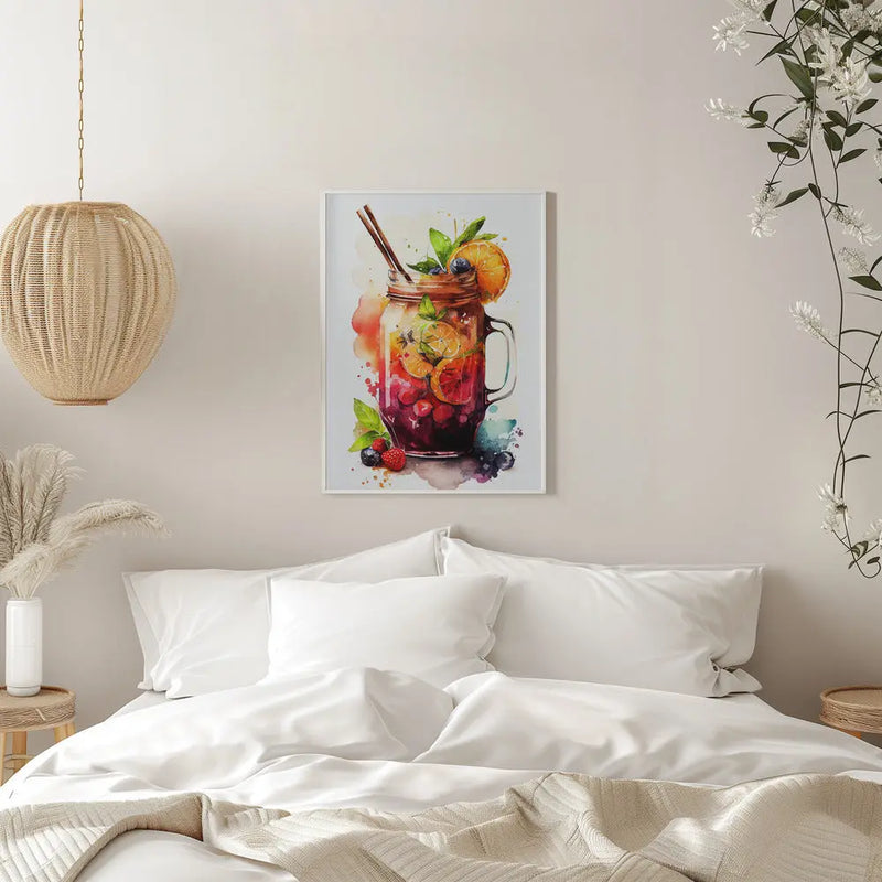 Drinks cocktail - Stretched Canvas, Poster or Fine Art Print I Heart Wall Art