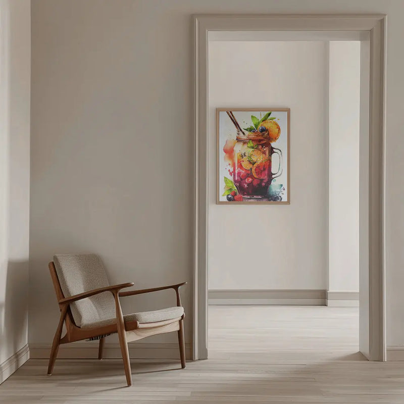 Drinks cocktail - Stretched Canvas, Poster or Fine Art Print I Heart Wall Art