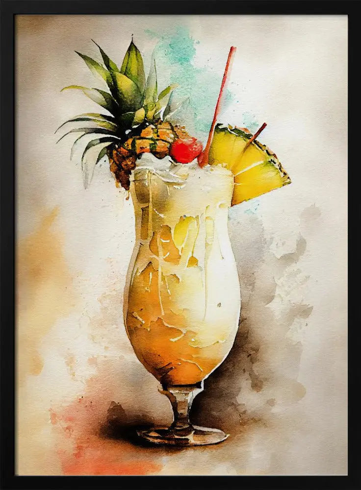 Drinks cocktail - Stretched Canvas, Poster or Fine Art Print I Heart Wall Art