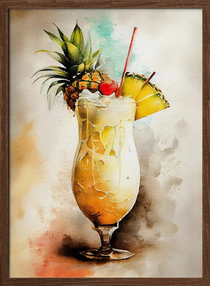 Drinks cocktail - Stretched Canvas, Poster or Fine Art Print I Heart Wall Art