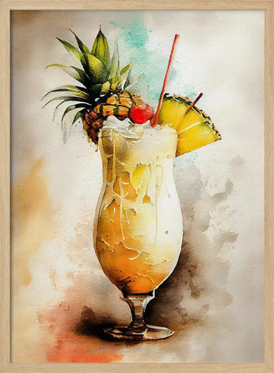 Drinks cocktail - Stretched Canvas, Poster or Fine Art Print I Heart Wall Art