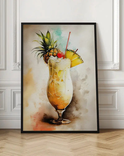 Drinks cocktail - Stretched Canvas, Poster or Fine Art Print I Heart Wall Art