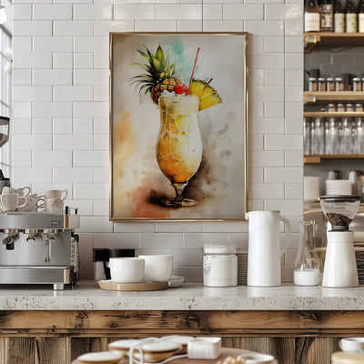 Drinks cocktail - Stretched Canvas, Poster or Fine Art Print I Heart Wall Art