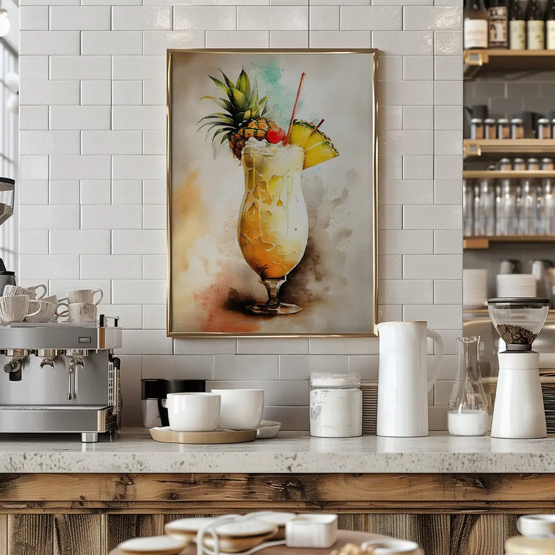Drinks cocktail - Stretched Canvas, Poster or Fine Art Print I Heart Wall Art