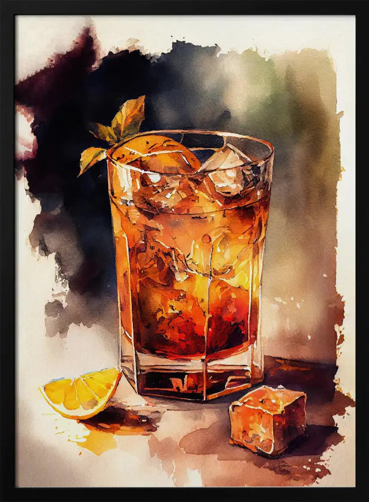 Drinks cocktail - Stretched Canvas, Poster or Fine Art Print I Heart Wall Art