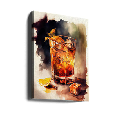 Drinks cocktail - Stretched Canvas, Poster or Fine Art Print I Heart Wall Art