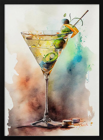 Drinks cocktail - Stretched Canvas, Poster or Fine Art Print I Heart Wall Art