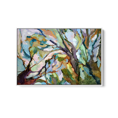 Eucalypt Forest -  Original Abstract Australian Bush Nature Painting Stretched Canvas Or Art Print - Nature Wall Art I Heart Wall Art Australia 