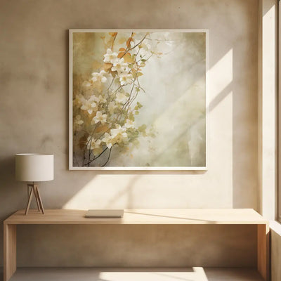 Fa Vintage Floral 85 - Stretched Canvas, Poster or Fine Art Print I Heart Wall Art