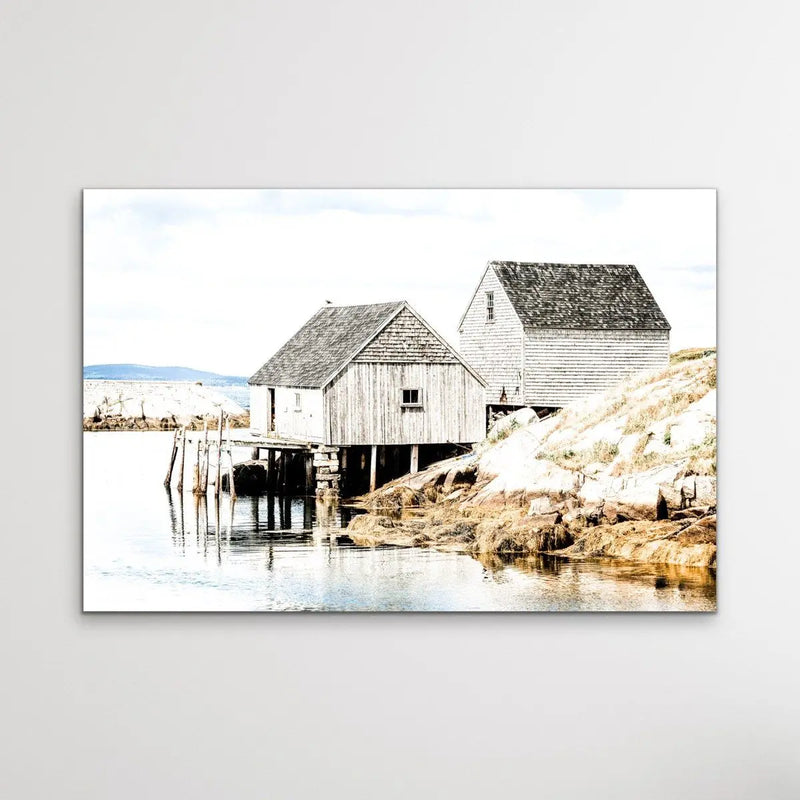 Fishing Hut - Hamptons and Coastal Style Photographic Print