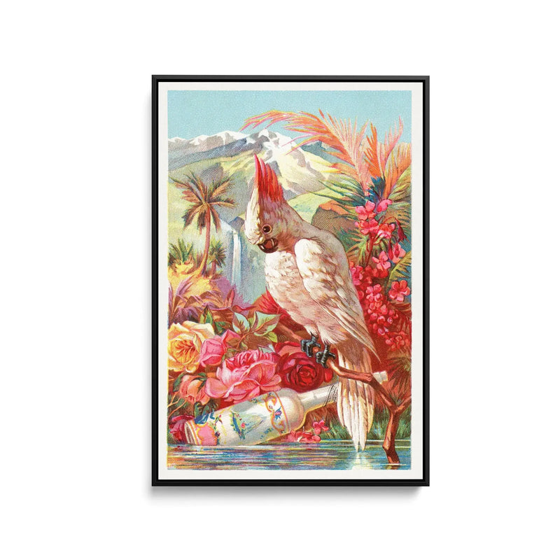 Florida Water (18701900) chromolithograph art by Murray & Lanman - Stretched Canvas Print or Framed Fine Art Print - Artwork I Heart Wall Art Australia 