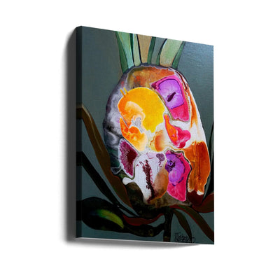 Flower P - Stretched Canvas, Poster or Fine Art Print I Heart Wall Art