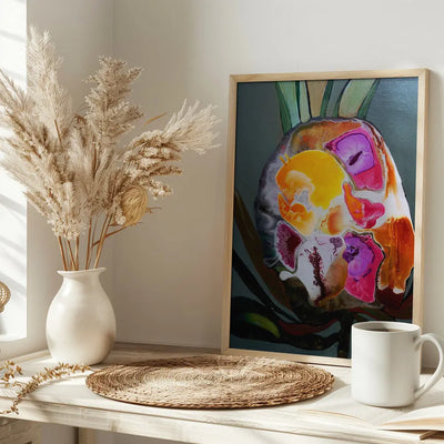 Flower P - Stretched Canvas, Poster or Fine Art Print I Heart Wall Art