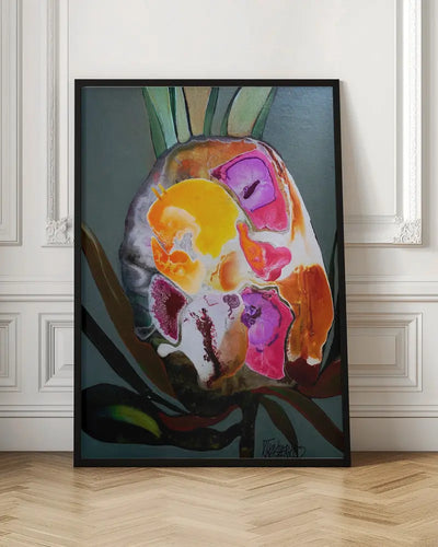 Flower P - Stretched Canvas, Poster or Fine Art Print I Heart Wall Art