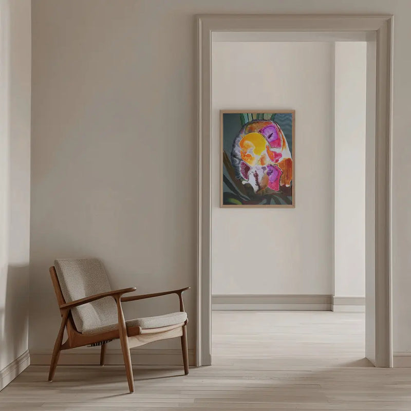 Flower P - Stretched Canvas, Poster or Fine Art Print I Heart Wall Art