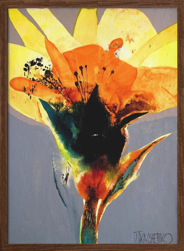 Flower - Stretched Canvas, Poster or Fine Art Print I Heart Wall Art