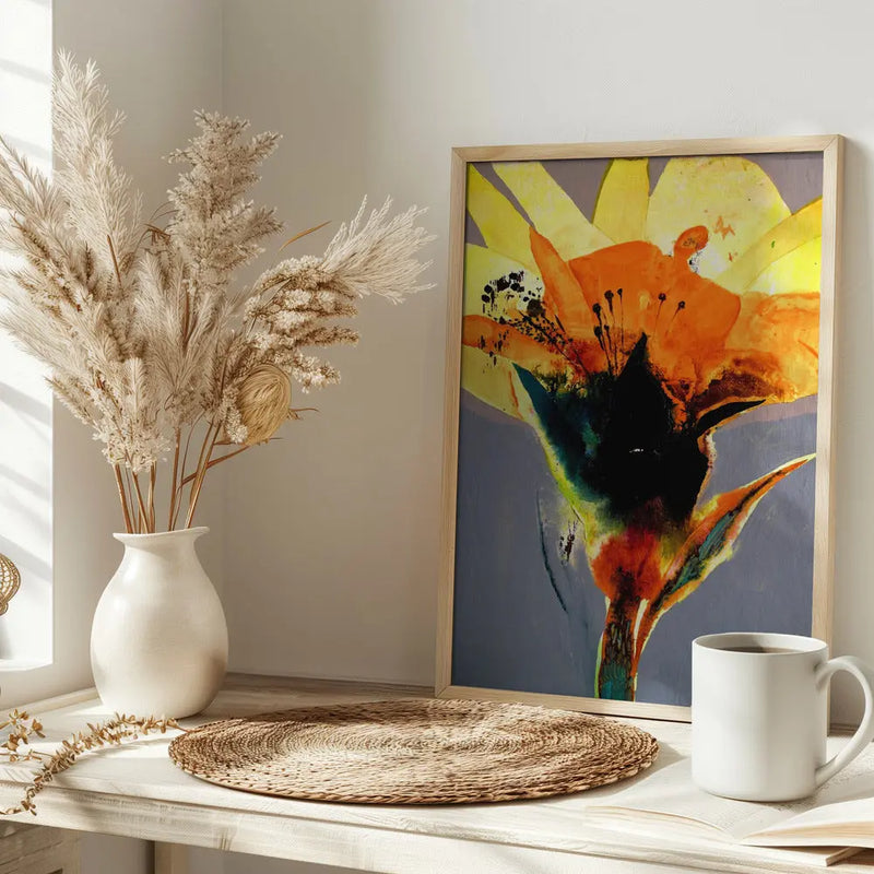 Flower - Stretched Canvas, Poster or Fine Art Print I Heart Wall Art