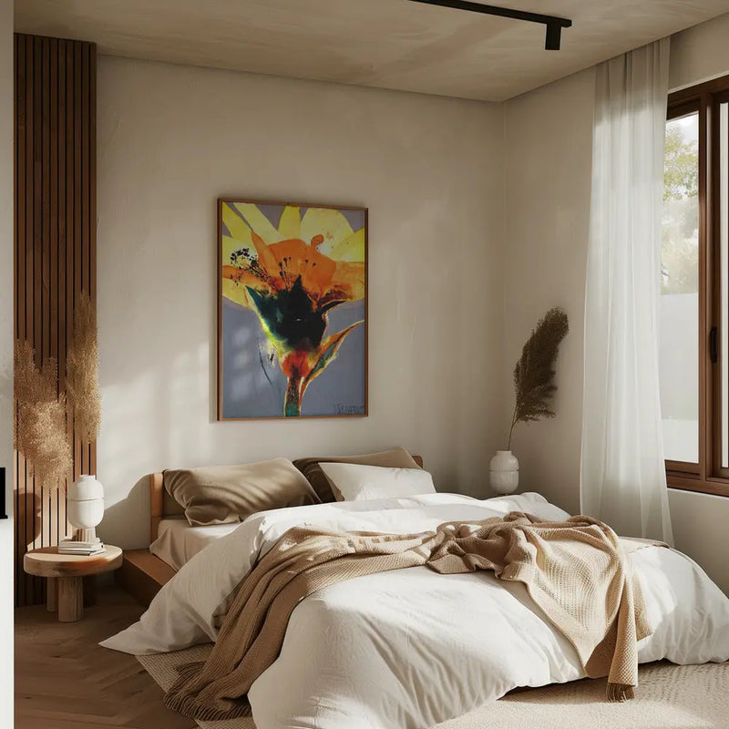 Flower - Stretched Canvas, Poster or Fine Art Print I Heart Wall Art