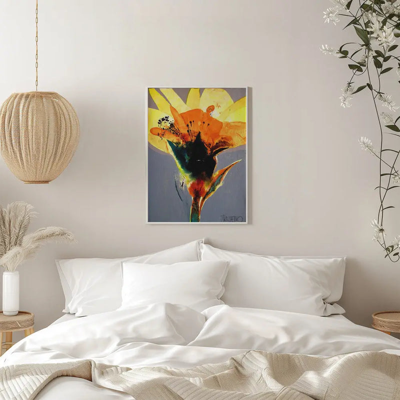 Flower - Stretched Canvas, Poster or Fine Art Print I Heart Wall Art