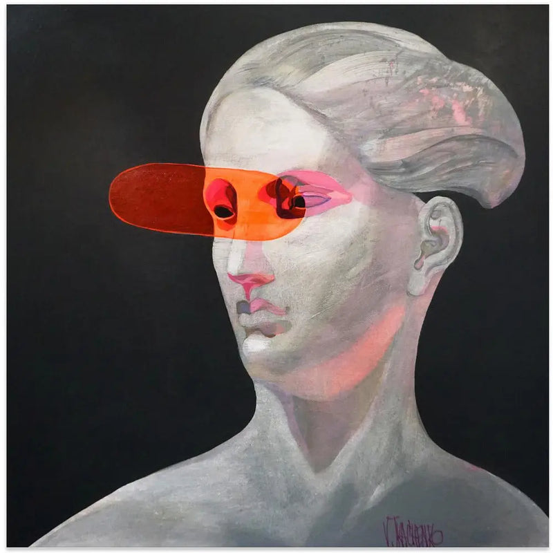 Focus! - Square Stretched Canvas, Poster or Fine Art Print I Heart Wall Art