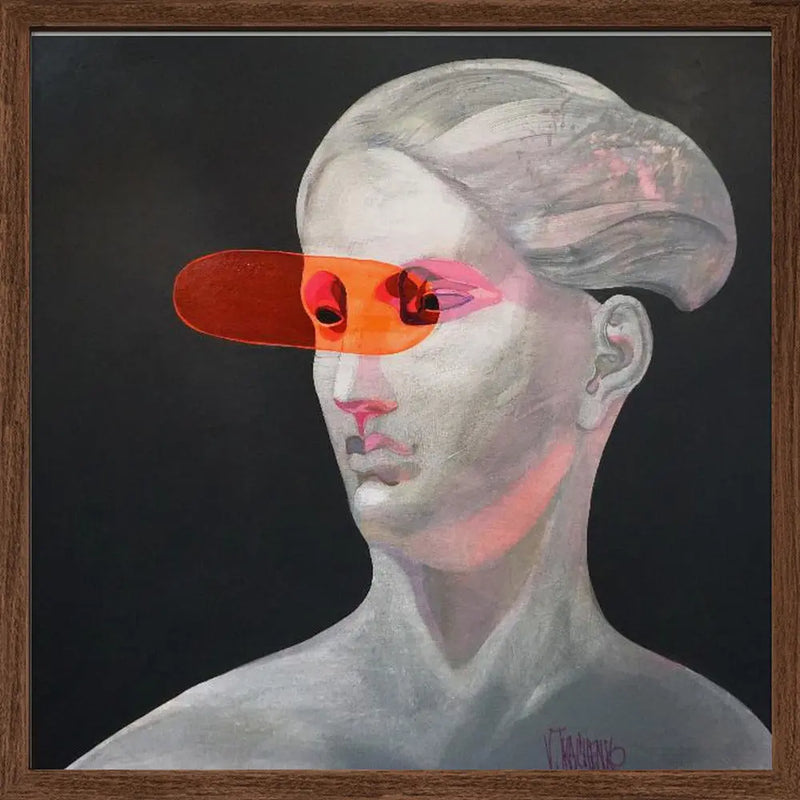 Focus! - Square Stretched Canvas, Poster or Fine Art Print I Heart Wall Art