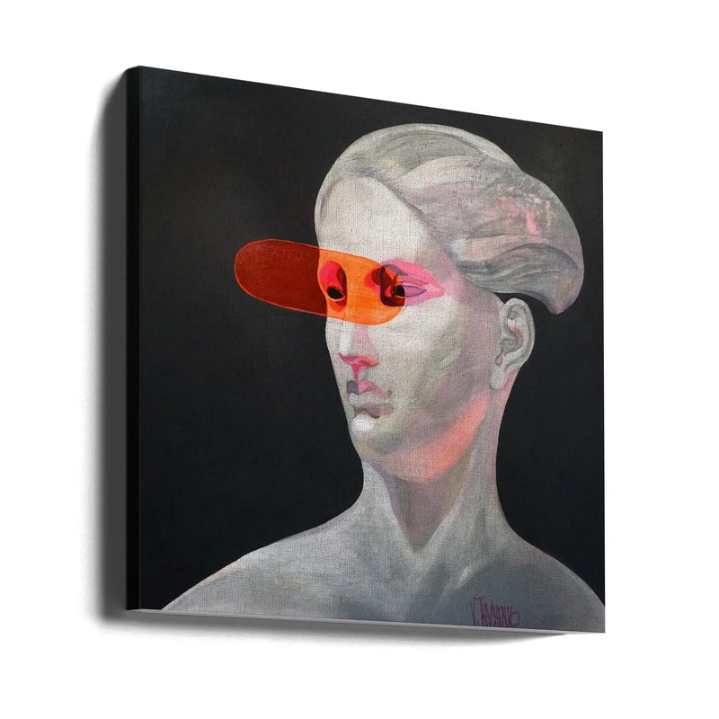 Focus! - Square Stretched Canvas, Poster or Fine Art Print I Heart Wall Art