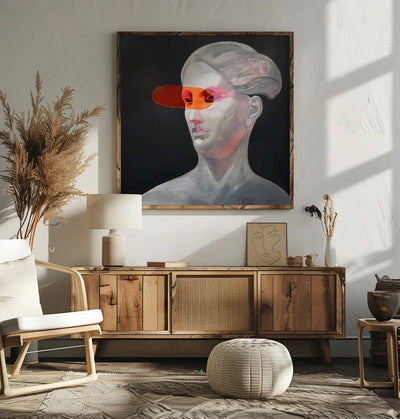 Focus! - Square Stretched Canvas, Poster or Fine Art Print I Heart Wall Art