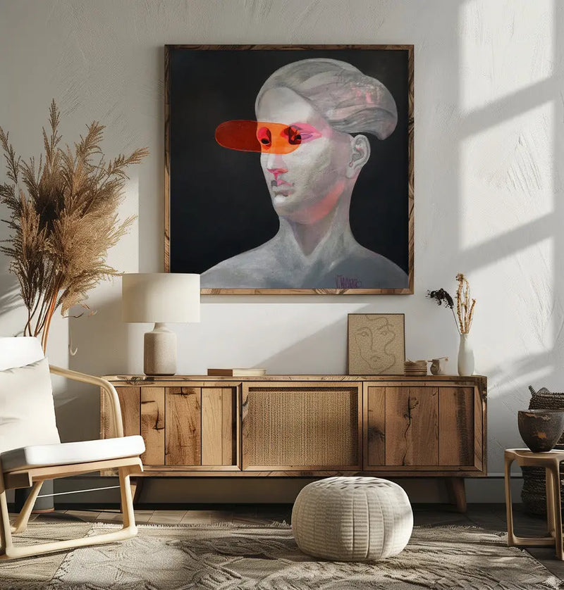 Focus! - Square Stretched Canvas, Poster or Fine Art Print I Heart Wall Art