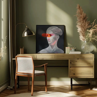 Focus! - Square Stretched Canvas, Poster or Fine Art Print I Heart Wall Art