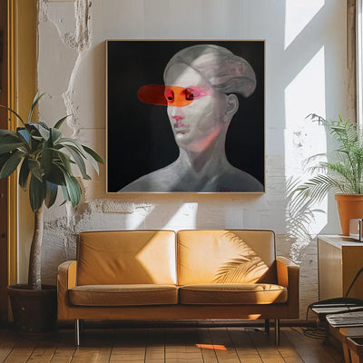 Focus! - Square Stretched Canvas, Poster or Fine Art Print I Heart Wall Art