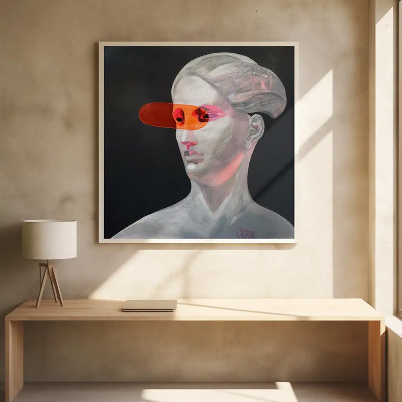 Focus! - Square Stretched Canvas, Poster or Fine Art Print I Heart Wall Art