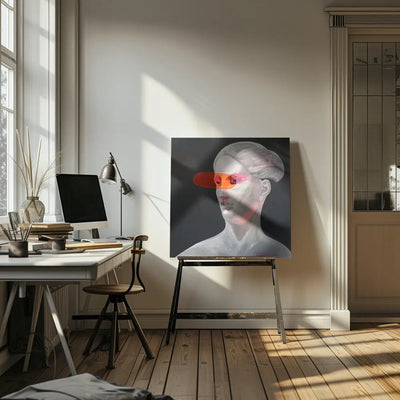 Focus! - Square Stretched Canvas, Poster or Fine Art Print I Heart Wall Art