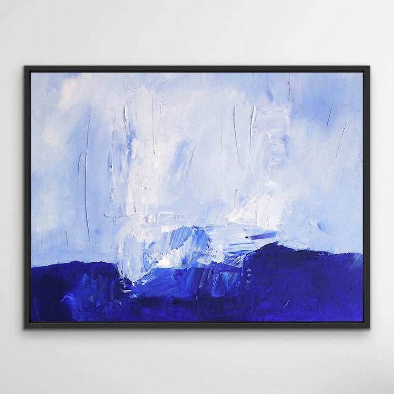 Frozen Days Original Art Print  - Framed Canvas Print Wall Art Print I Heart Wall Art Australia