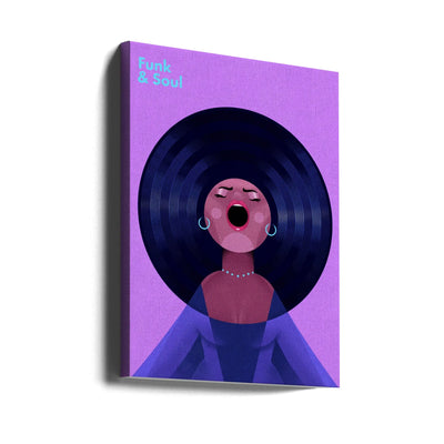 Funk &amp; Soul - Stretched Canvas, Poster or Fine Art Print I Heart Wall Art