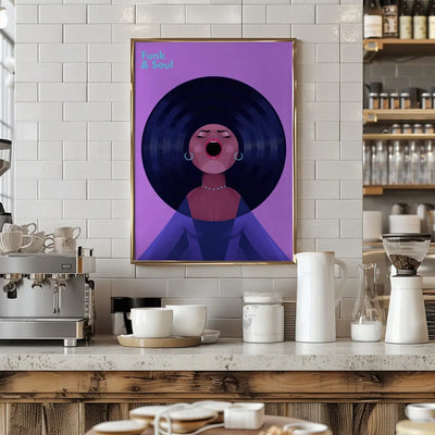 Funk &amp; Soul - Stretched Canvas, Poster or Fine Art Print I Heart Wall Art