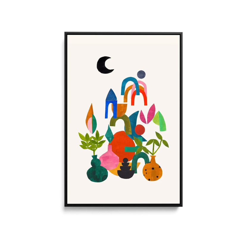 Great Joy by Ejaaz Haniff - Stretched Canvas Print or Framed Fine Art Print - Artwork - I Heart Wall Art