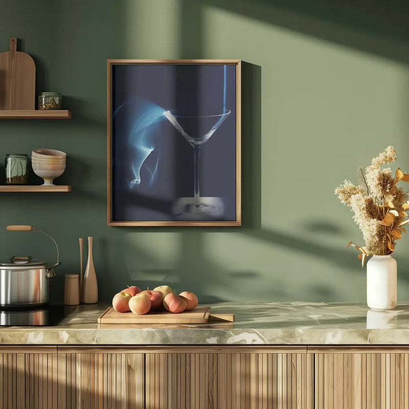 Heavy Smoke - Stretched Canvas, Poster or Fine Art Print I Heart Wall Art