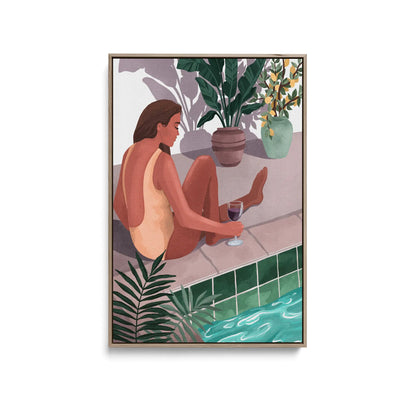 I Bet You Think About Me by Goed Blauw - Stretched Canvas Print or Framed Fine Art Print - Artwork - I Heart Wall Art