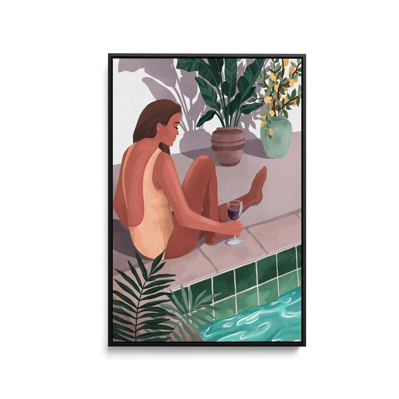 I Bet You Think About Me by Goed Blauw - Stretched Canvas Print or Framed Fine Art Print - Artwork - I Heart Wall Art