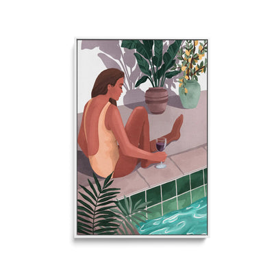 I Bet You Think About Me by Goed Blauw - Stretched Canvas Print or Framed Fine Art Print - Artwork - I Heart Wall Art