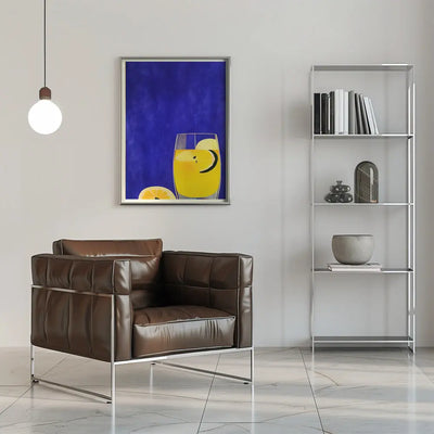 Ice Cold Lemonade - Stretched Canvas, Poster or Fine Art Print I Heart Wall Art