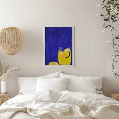 Ice Cold Lemonade - Stretched Canvas, Poster or Fine Art Print I Heart Wall Art